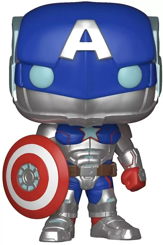 Figura eroului Funko Pop Marvel Contest of Champions: Civil Warrior