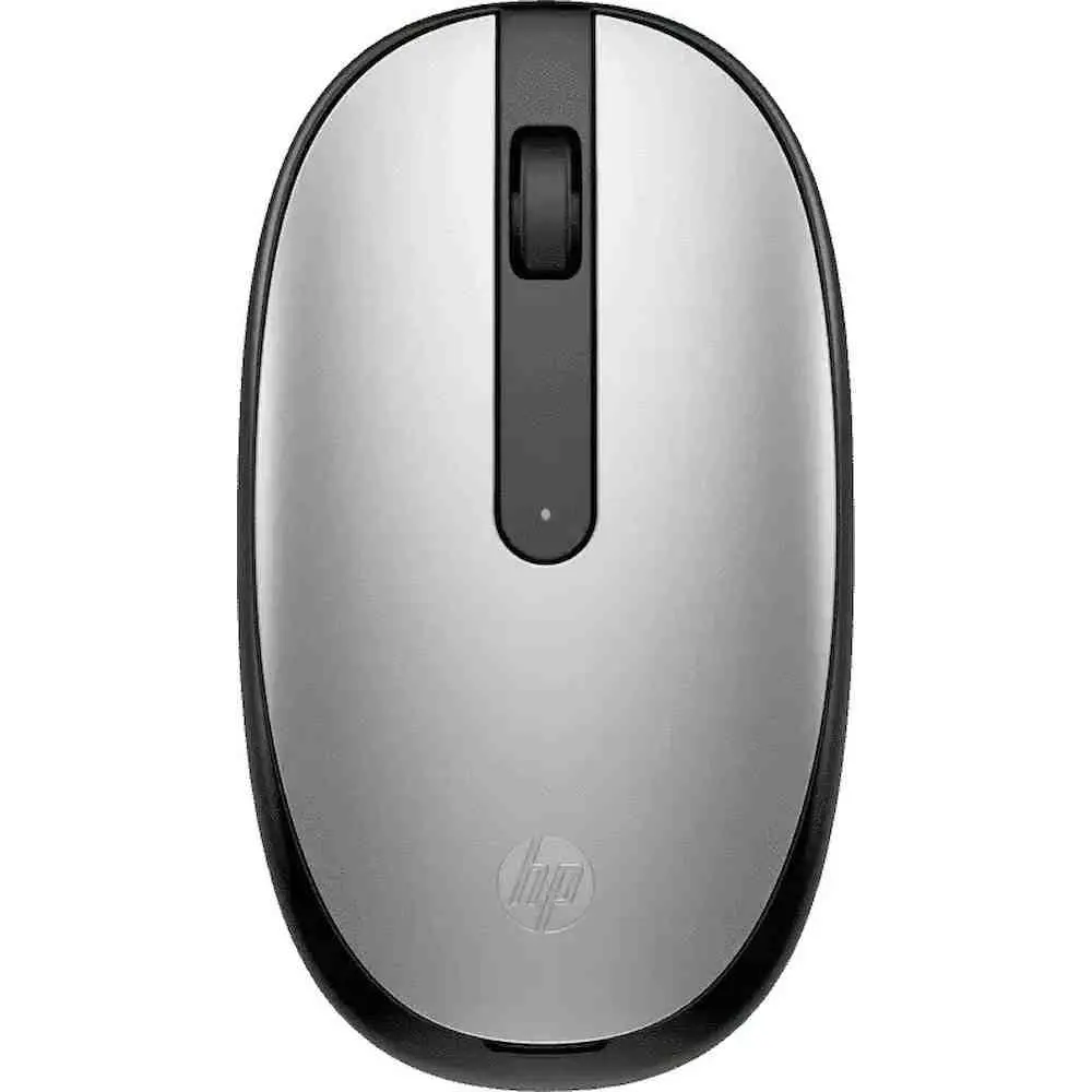 Мышка HP 240, черный/серебристый