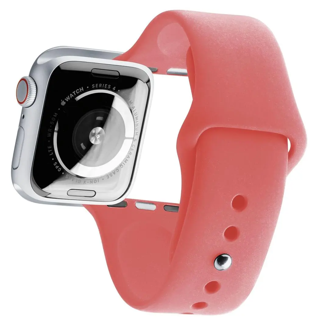 Curea Cellularline Apple Watch Urban Band, portocaliu