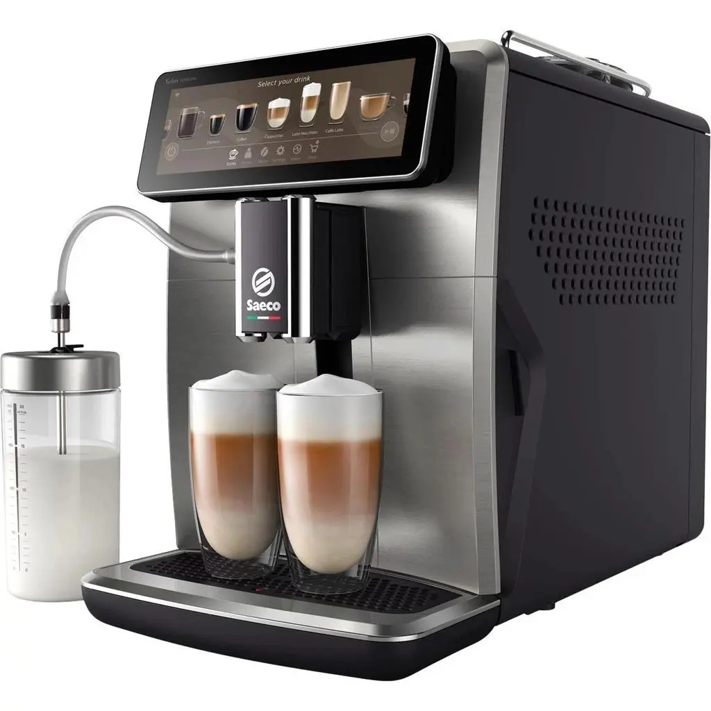 Кофемашина Saeco SM8885/00, черный/серебристый