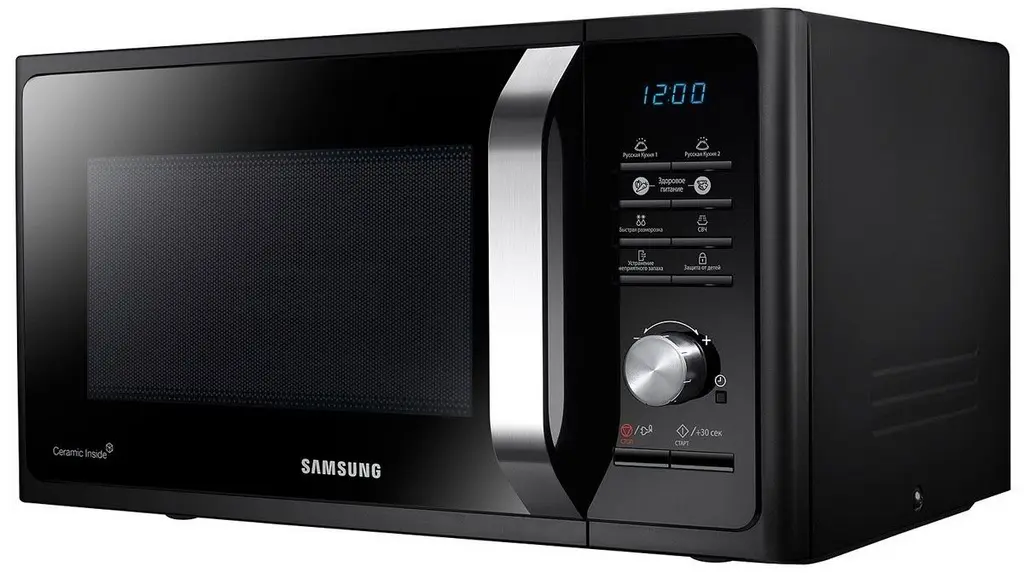 Cuptor cu microunde Samsung MS23F302TAK/BW, negru pe tehnoparc.md Cuptor cu microunde Samsung MS23F302TAK/BW, negru