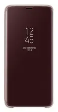 Husă de protecție Samsung Clear View Cover Galaxy S9+, auriu
