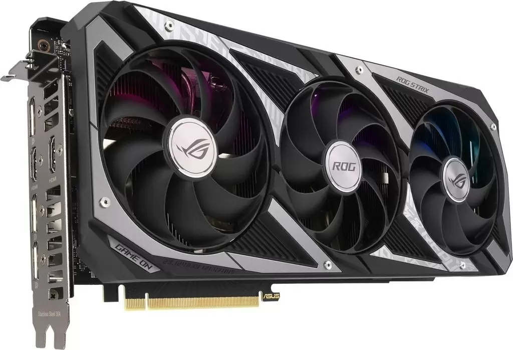 Видеокарта Asus GeForce RTX3060 12GB GDDR6 ROG Strix Gaming OC V2