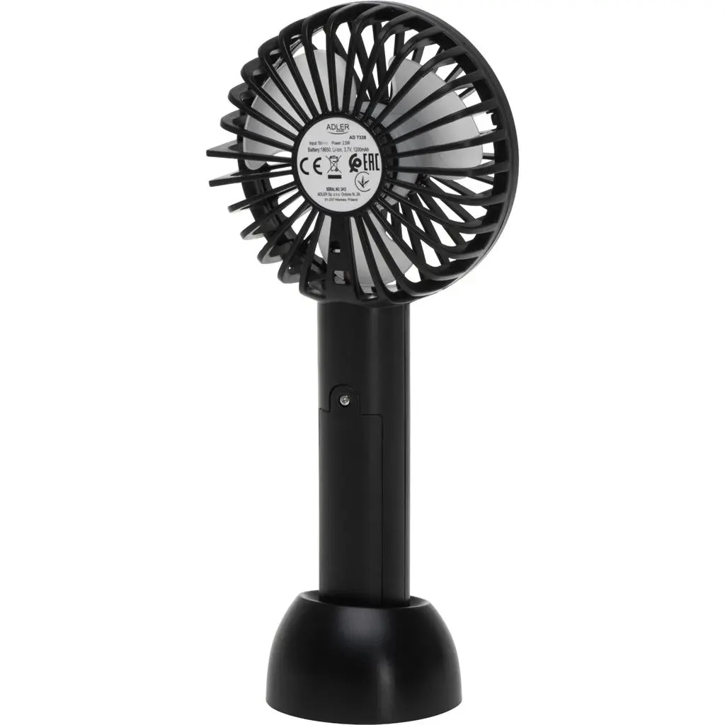 Ventilator Adler AD-7338, negru pe tehnoparc.md Ventilator Adler AD-7338, negru