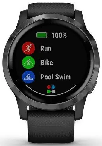 Умные часы Garmin Vivoactive 4, черный