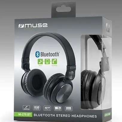 Căşti Muse M-276 BT, negru