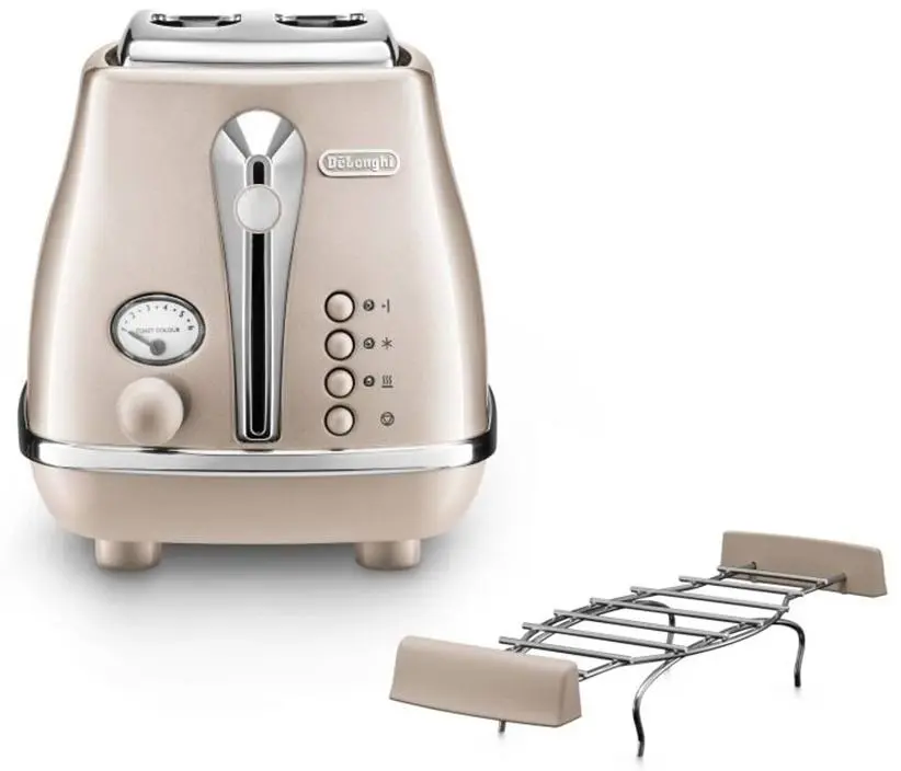 Prăjitor de pâine DeLonghi CTOT 2103.BG, bej