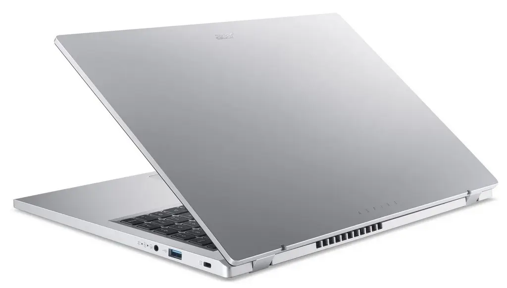 Laptop Acer Aspire A315-510P NX.KDHEU.00B (15.6"/FHD/Core i3-N305/16GB/512GGB/Intel UHD), argintiu