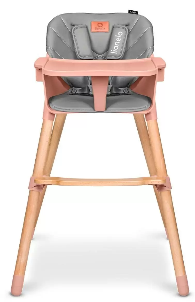 Scaun de masă Lionelo Koen, roz