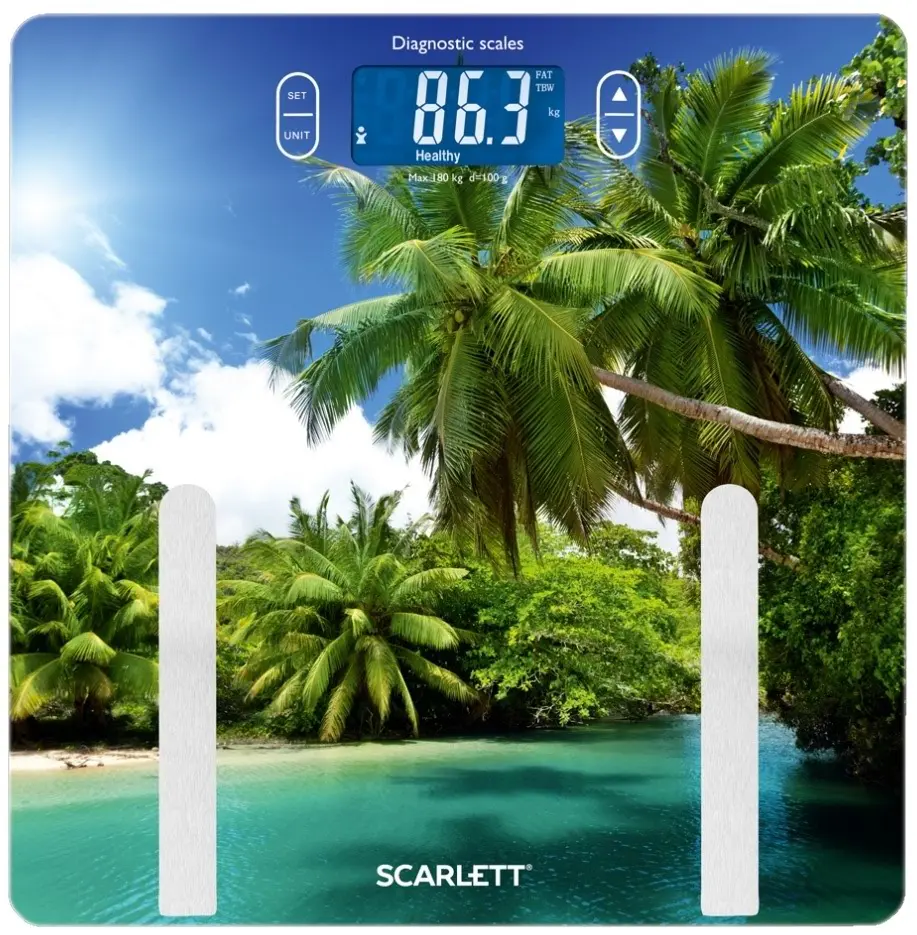 Cântar de podea Scarlett SC-BS33ED12, imagine