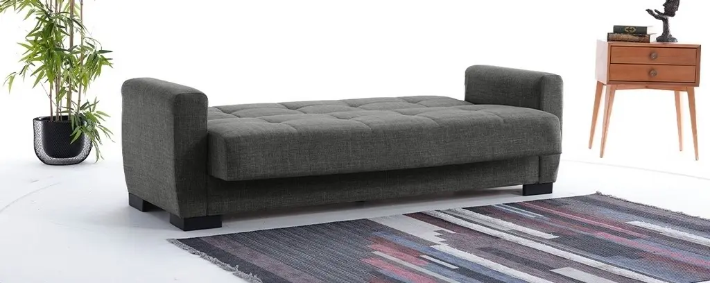 Canapea Fabulous Baran 3-locuri 50-002, gri închis