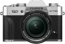 Aparat foto Fujifilm X-T30 + XF 18-55mm Kit, argintiu