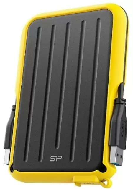 Disc rigid extern Silicon Power Armor A66 2.5" 5TB, negru/galben