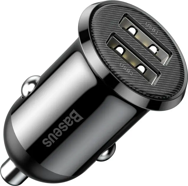 Încărcător auto Baseus CCALLP-01, negru