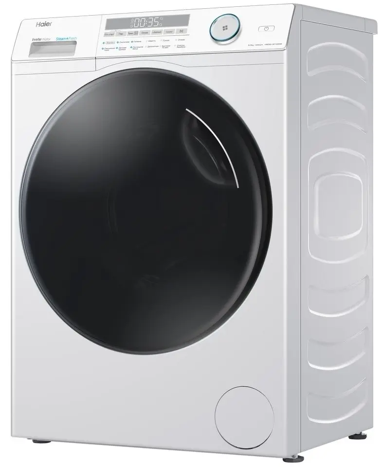 Стиральная машина Haier HWD80-BP14959B, белый на tehnoparc.md Стиральная машина Haier HWD80-BP14959B, белый