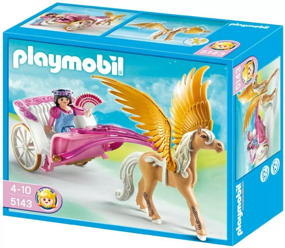 Set jucării Playmobil Princess / Princess with Pegasus Carriage