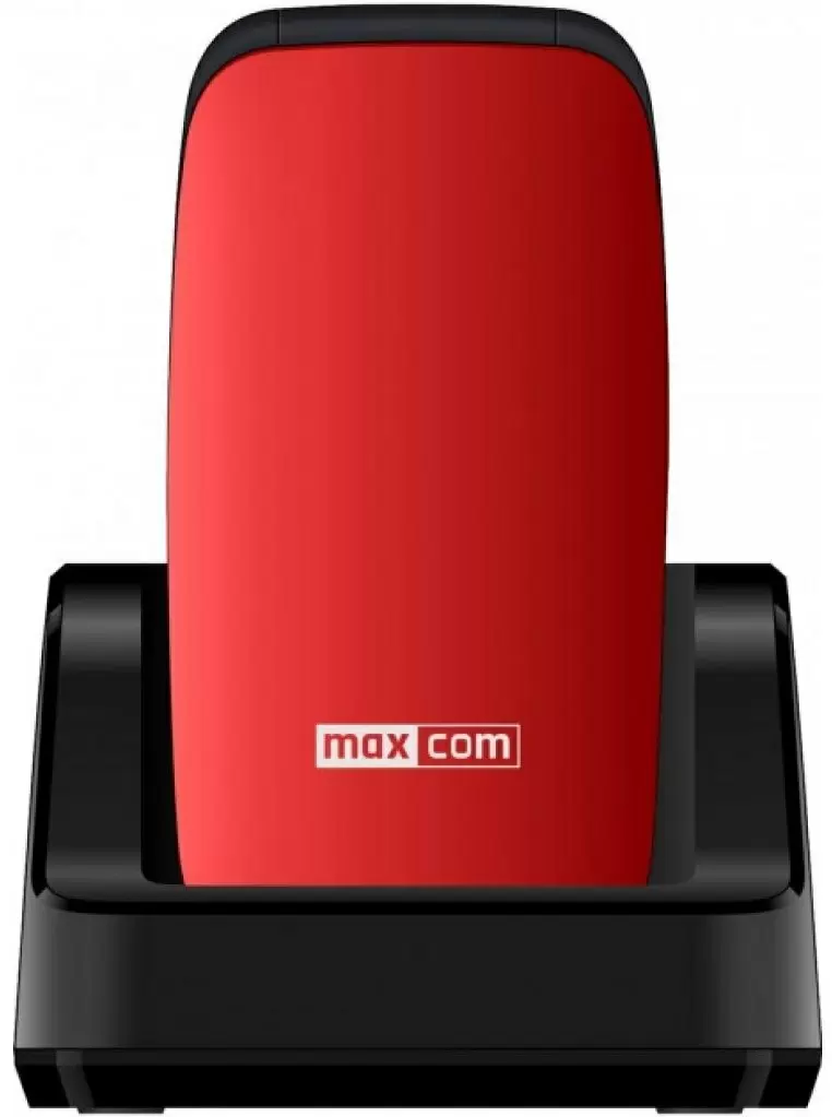 Telefon mobil Maxcom MM817, negru/roșu