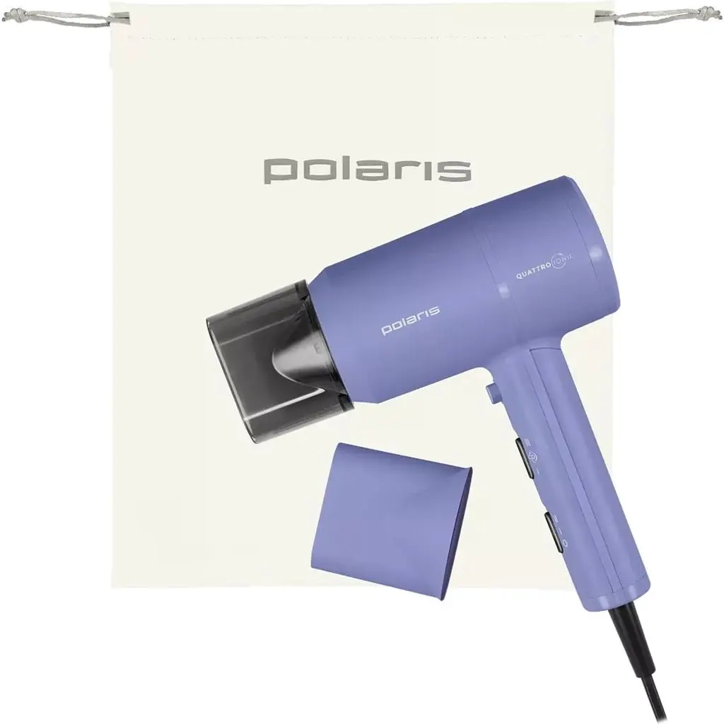 Фен Polaris PHD2044Ti Quattro Ionic Lavander, фиолетовый