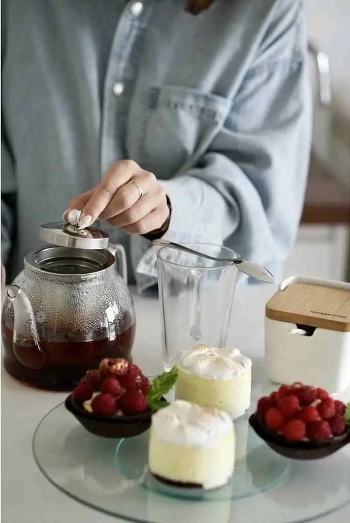 Ceainic pentru infuzie Tadar Bianca 1L, transparent