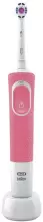 Электрическая зубная щетка Braun Vitality 100, белый/розовый