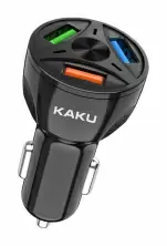 Автомобильная зарядка Kaku Nuoda KSC-486, черный