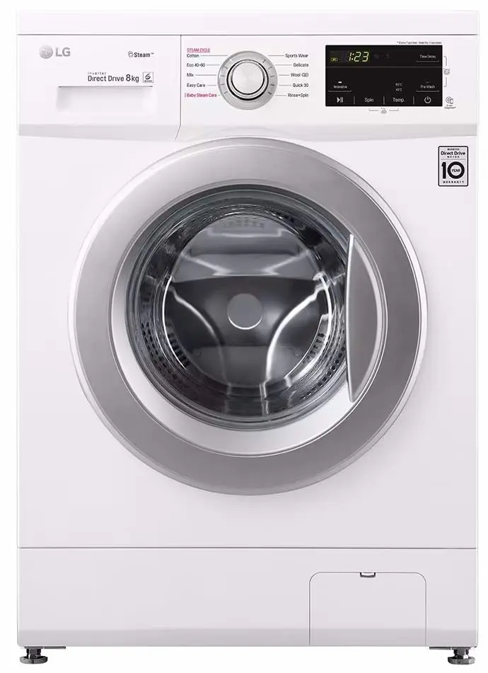 Maşină de spălat rufe LG F4J3TS4WE, alb pe tehnoparc.md Maşină de spălat rufe LG F4J3TS4WE, alb