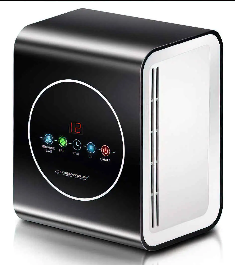 Purificator de aer Esperanza Breeze, alb/negru
