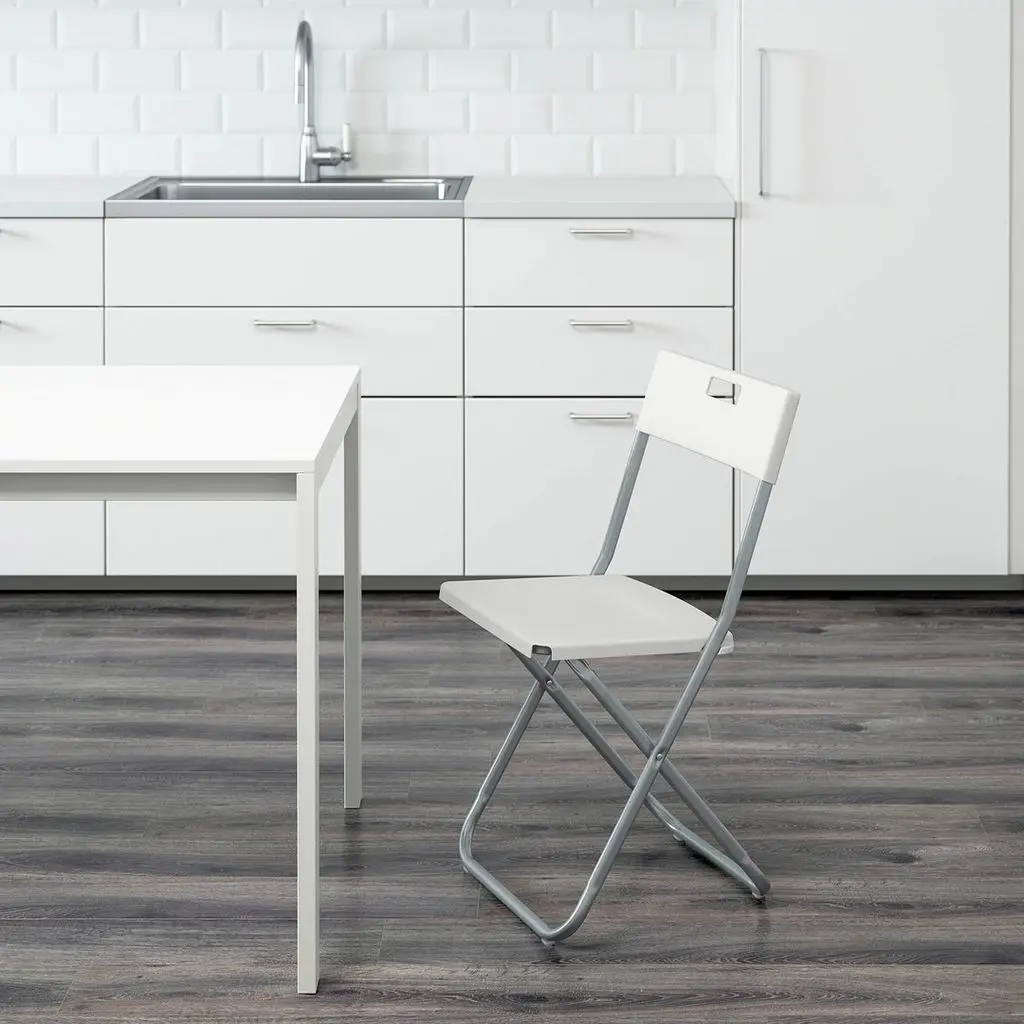 Стул IKEA Gunde, белый