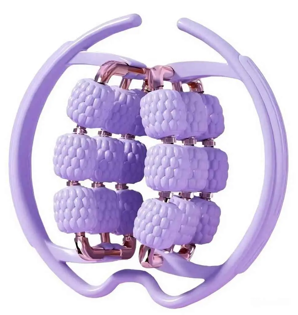Aparat masaj 4Life Leg Massage Roller AT1, liliac