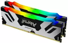 Оперативная память Kingston Fury Renegade RGB 32GB (2x16GB) DDR5-6000MHz, CL32-38, 1.35V