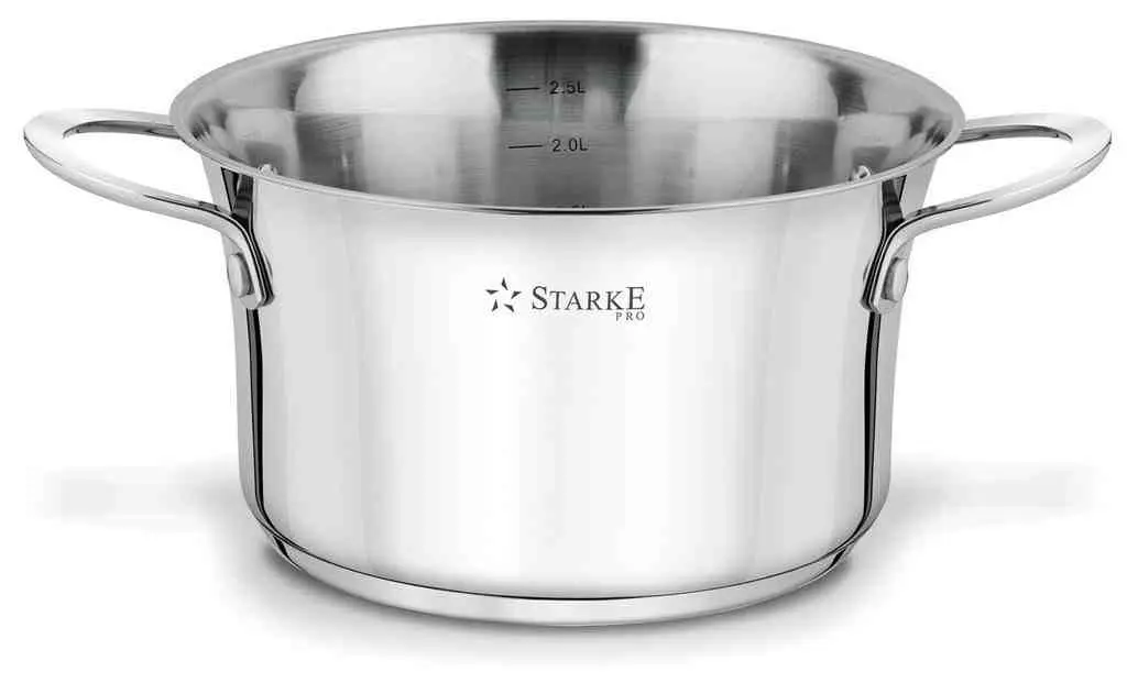 Set vase de gătit Starke Pro Sintesi 10pcs, inox