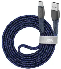 USB Кабель Rivacase PS6102 BL12, синий на tehnoparc.md USB Кабель Rivacase PS6102 BL12, синий