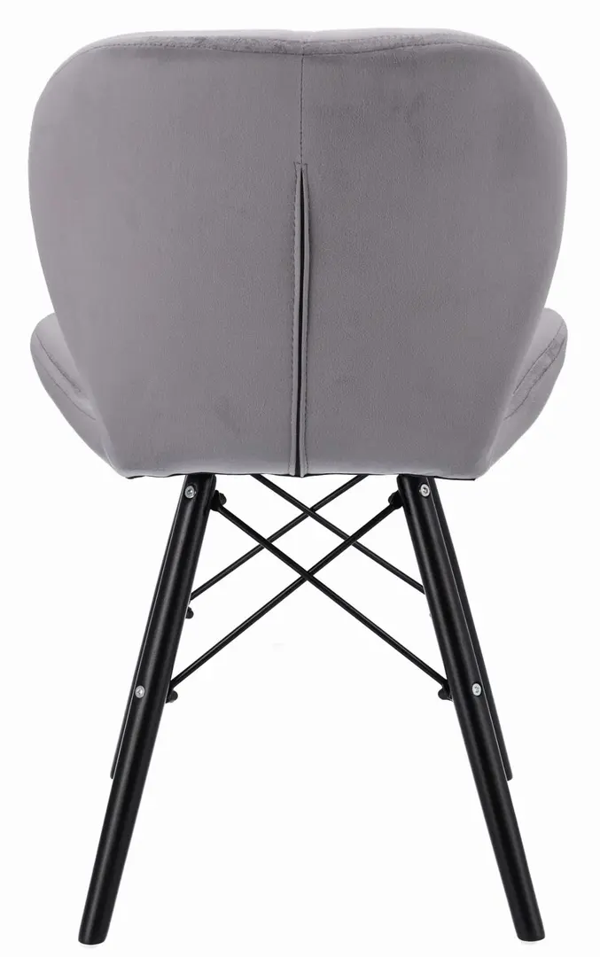 Стул Jumi Velvet SD-276192, серый