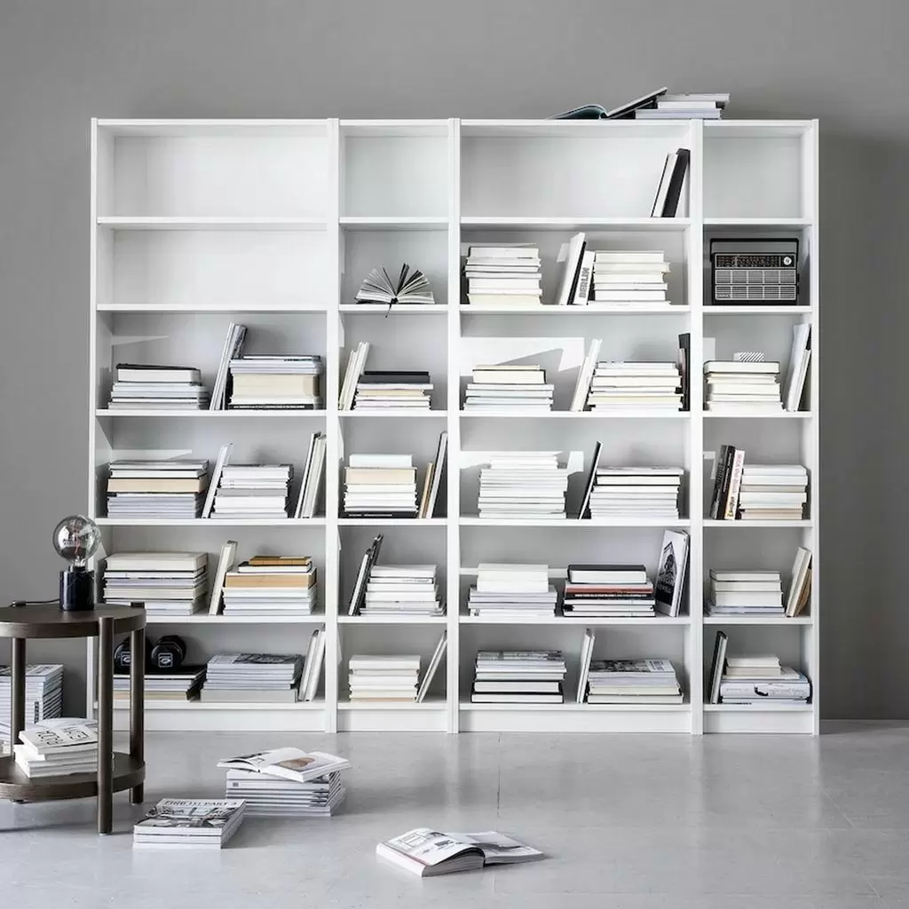 Dulap pentru cărți IKEA Billy 80x28x202cm, alb