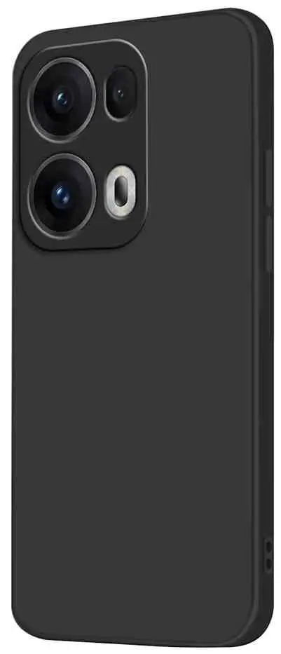 Husă de protecție WOO Silicone Neo Soft Oppo Reno 13 Pro 5G (WOOSNSOPR13PBK), negru