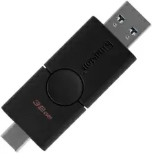 USB-флешка Kingston DataTraveler Duo 32ГБ, черный