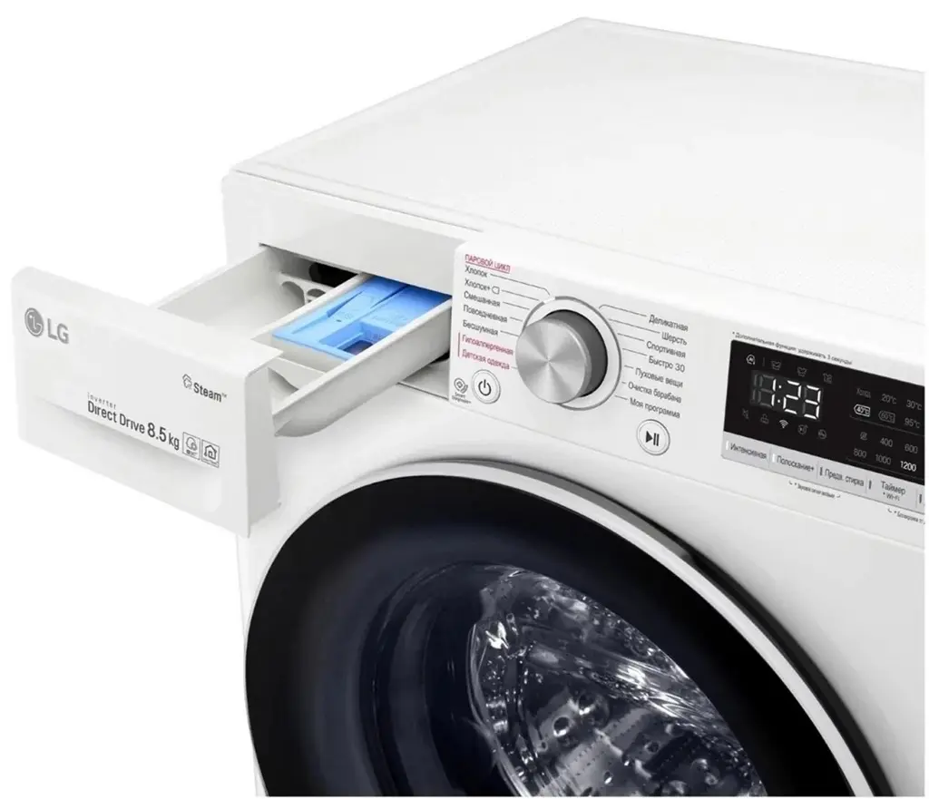 Стиральная машина LG F2V5GS0W, белый на tehnoparc.md Стиральная машина LG F2V5GS0W, белый