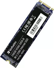 SSD накопитель Verbatim Vi560 S3 M.2 SATA, 256ГБ