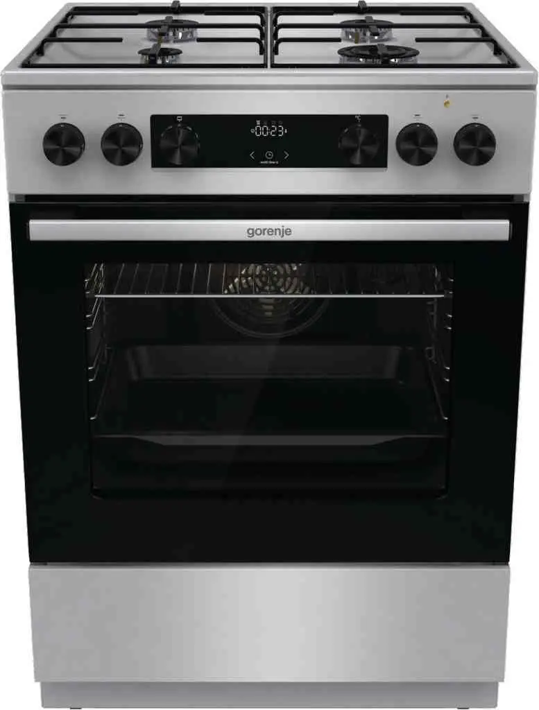 Газовая плита Gorenje GKS6C70XJ, нержавеющая сталь на tehnoparc.md Газовая плита Gorenje GKS6C70XJ, нержавеющая сталь