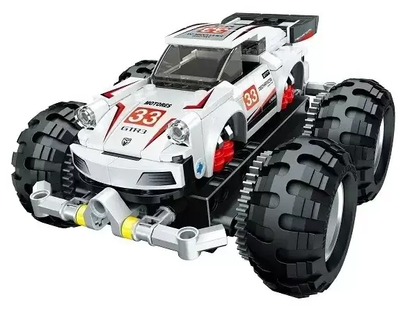 Jucărie teleghidată XTech Monster Truck 231 pcs, alb