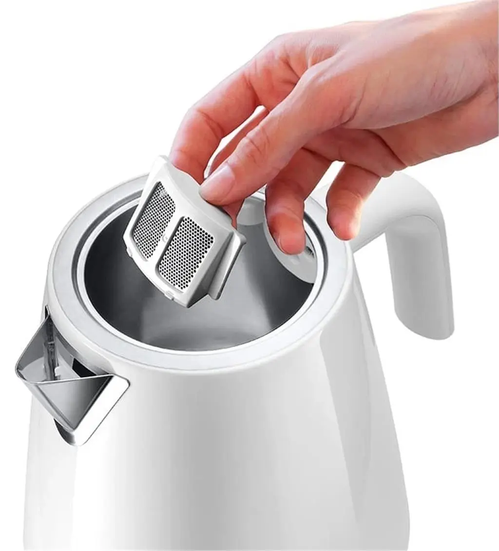 Fierbător de apă Delonghi KBY 2011 W, alb