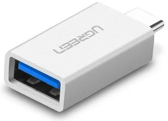 Переходник Ugreen USB-C to USB 3.0 A Female, белый