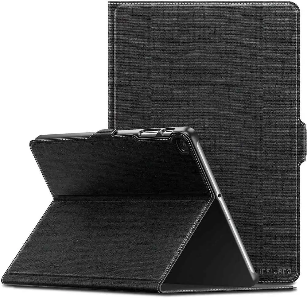 Чехол книжка Cellularline Folio - Galaxy Tab A 10.1" (2019), Black, черный
