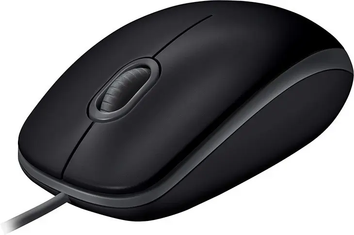 Мышка Logitech B110 Silent, черный