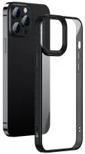 Husă de protecție Baseus Crystal Phone Case For iPhone 13 Pro, negru pe tehnoparc.md Husă de protecție Baseus Crystal Phone Case For iPhone 13 Pro, negru