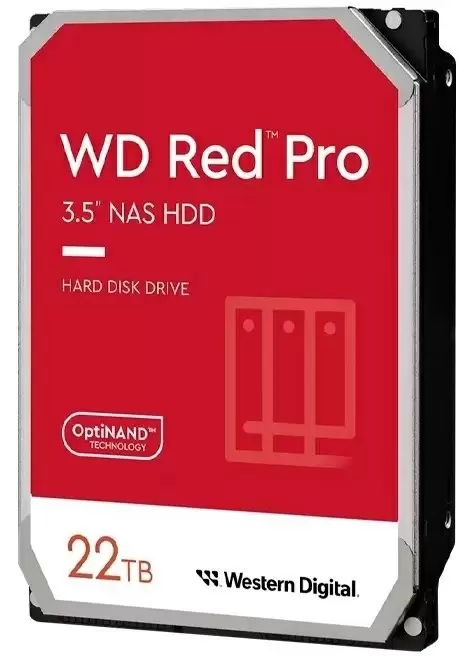 Жесткий диск WD Red Pro 3.5" WD221KFGX, 22TB