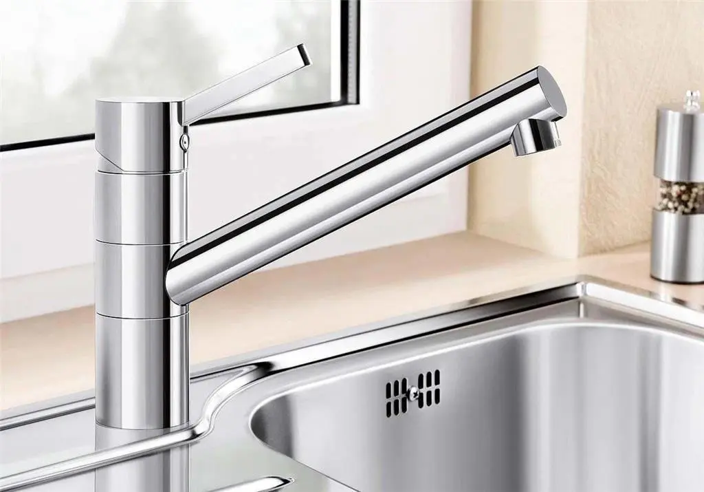 Смеситель для кухни Blanco Tivo-F (518408), хром на tehnoparc.md Смеситель для кухни Blanco Tivo-F (518408), хром