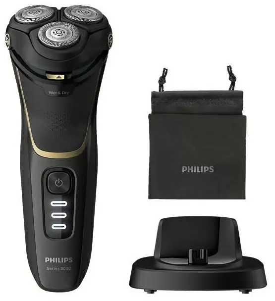 Электробритва Philips S3333/54, черный/серый