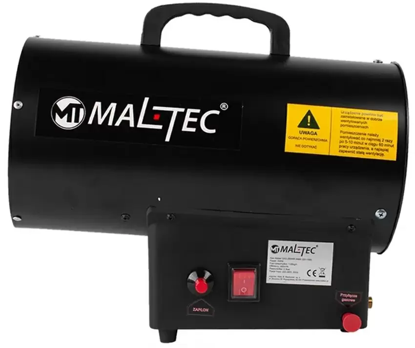 Generator de aer cald Maltec GAS-2500Wt, negru