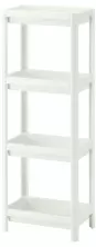 Etajeră IKEA Vesken 36x23x101cm, alb